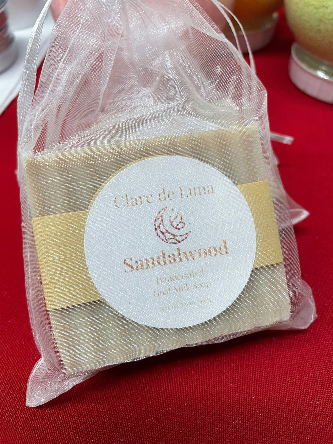 Goat milk soap Sandalwood